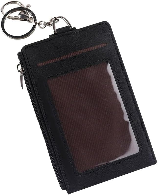 UrbanVault Flex PU Card Holder Keychain Wallet